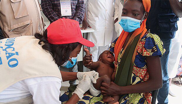 Resultados positivos na Vacinação de crianças em Cabinda