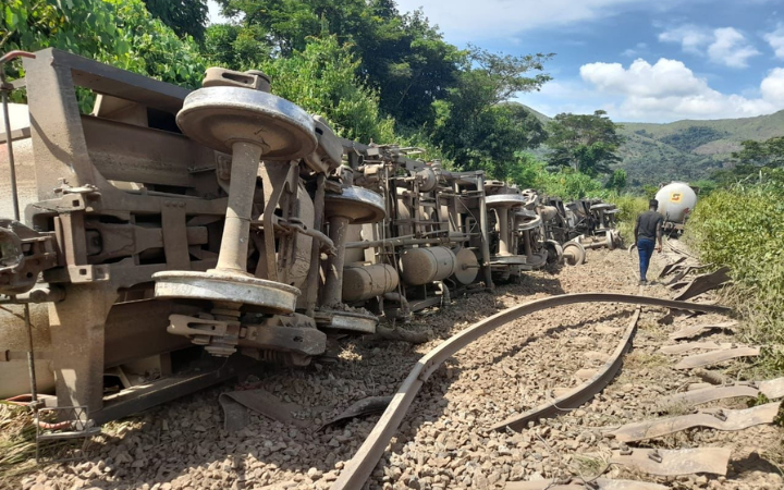 Circulação de comboios no troço Huambo-Cuito interditada